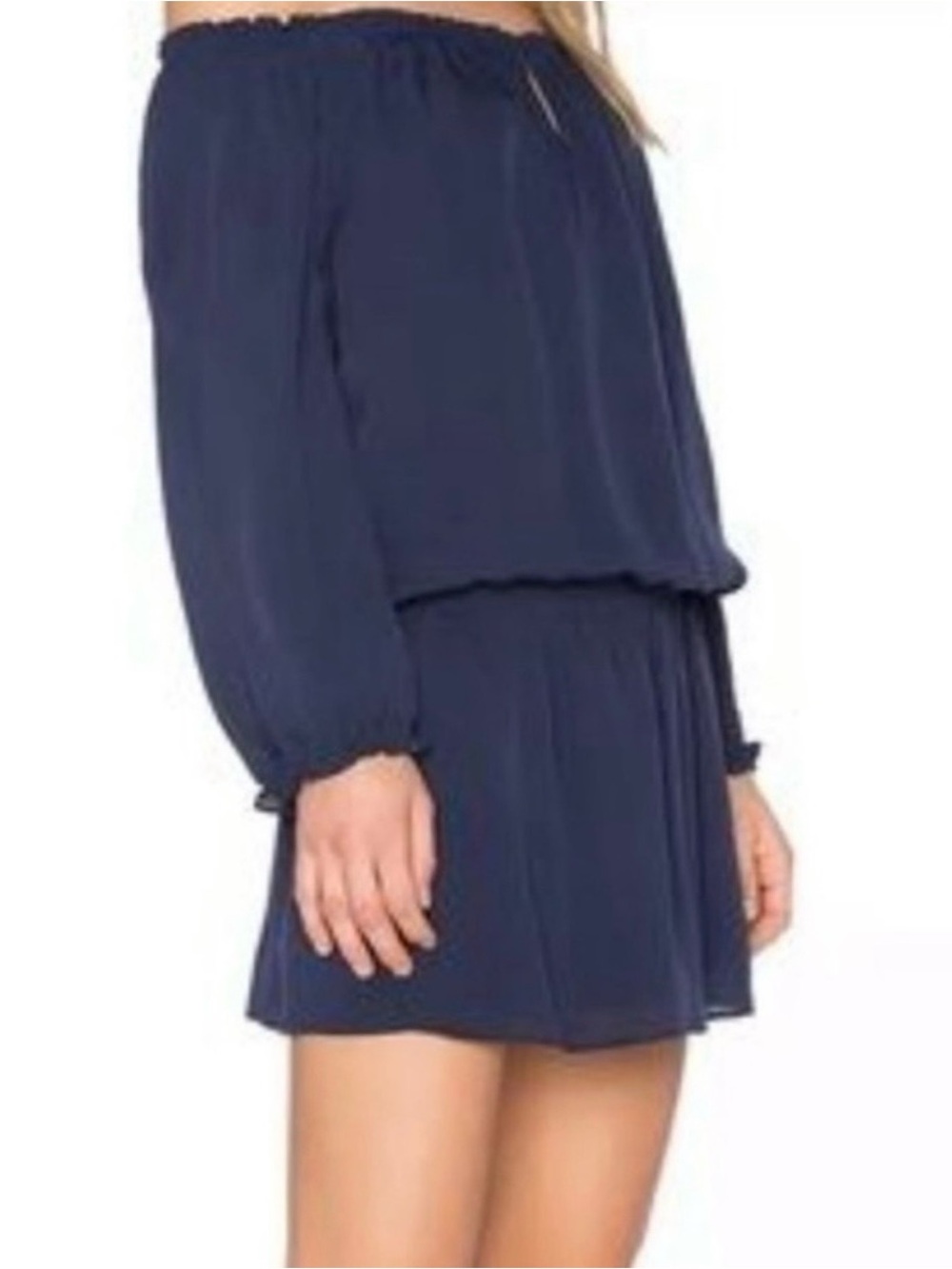 Joie Off Shoulder Mini Dress